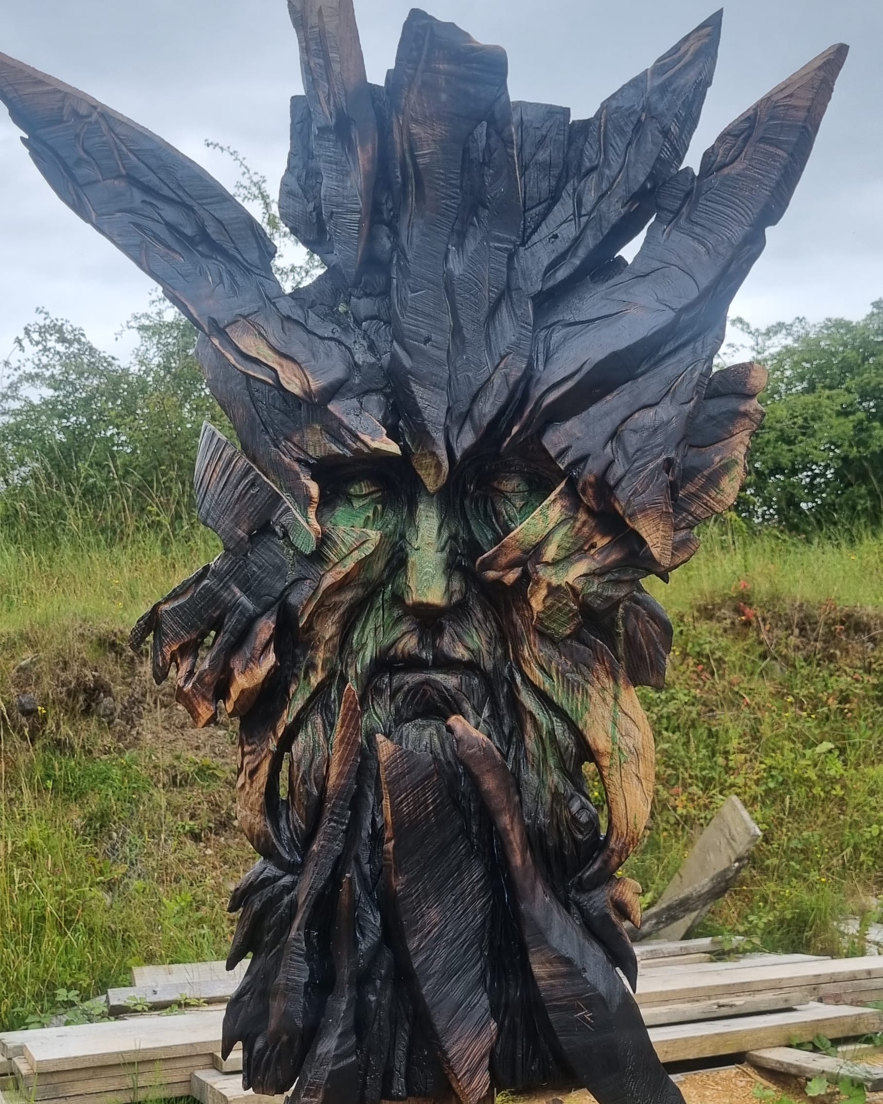 Greenman in Cedar