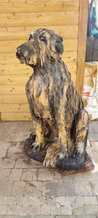 Wolfhound in Oak